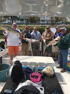 Photo of a group holding fish